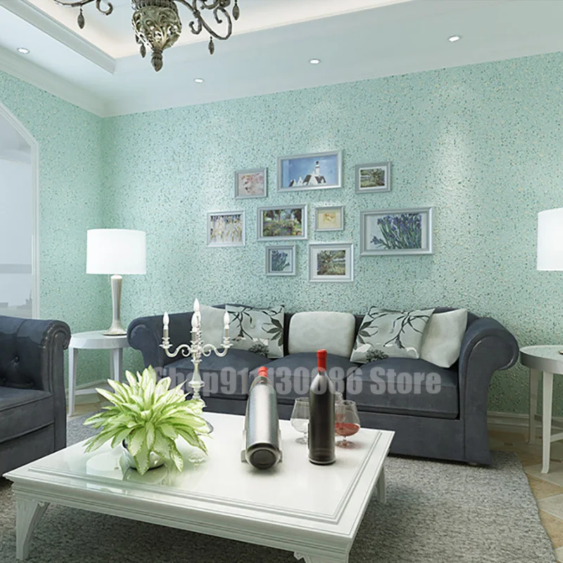 

Modern simple plain non-woven wallpaper dot foam mottled hotel corridor Hotel wallpaper bedroom living room wallpaper