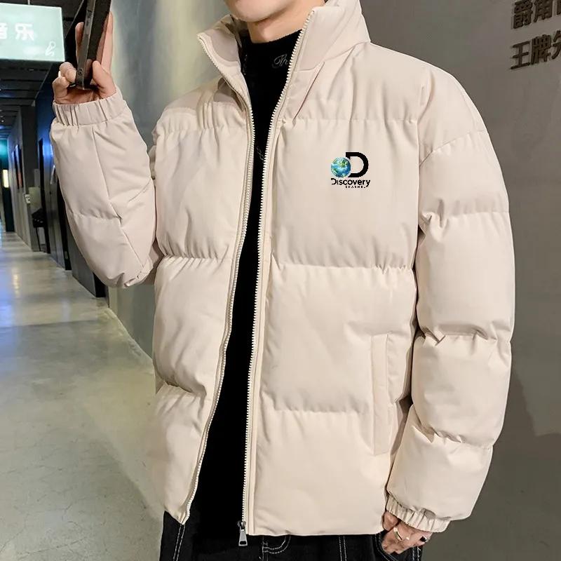 

Осенне-зимняя мужская теплая утепленная модная куртка повседневная куртка мужская и женская уличная куртка в стиле хип-хоп большого размер...