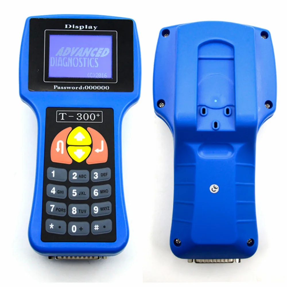 T300 Main Unit V17.8 T 300 Auto Transponder Key Decoder T-CODE T-300 Diagnostic Car Key Programmer  Blue/black Color T300