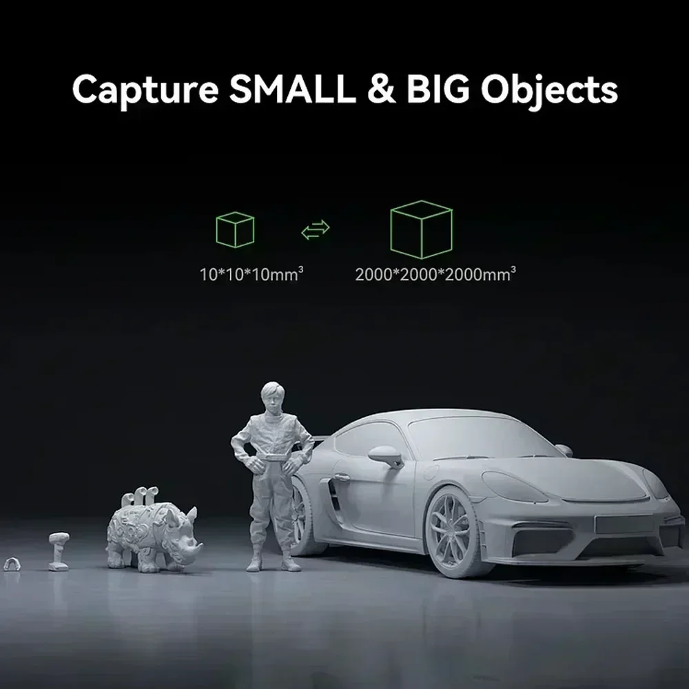 Оригинальный ручной сканер Creality 3D CR-Scan Otter с 3D-печатью точность 0 02 мм отслеживание
