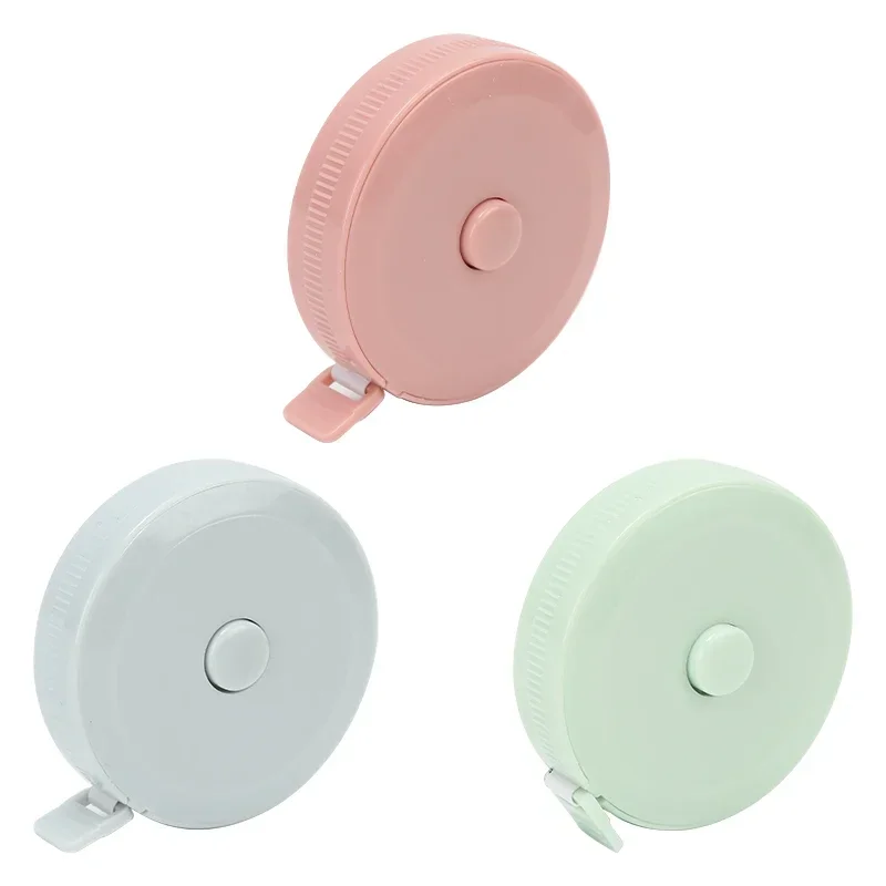 JP Macaron Цветная мини-портативная рулетка Автоматическая выдвижная мягкая