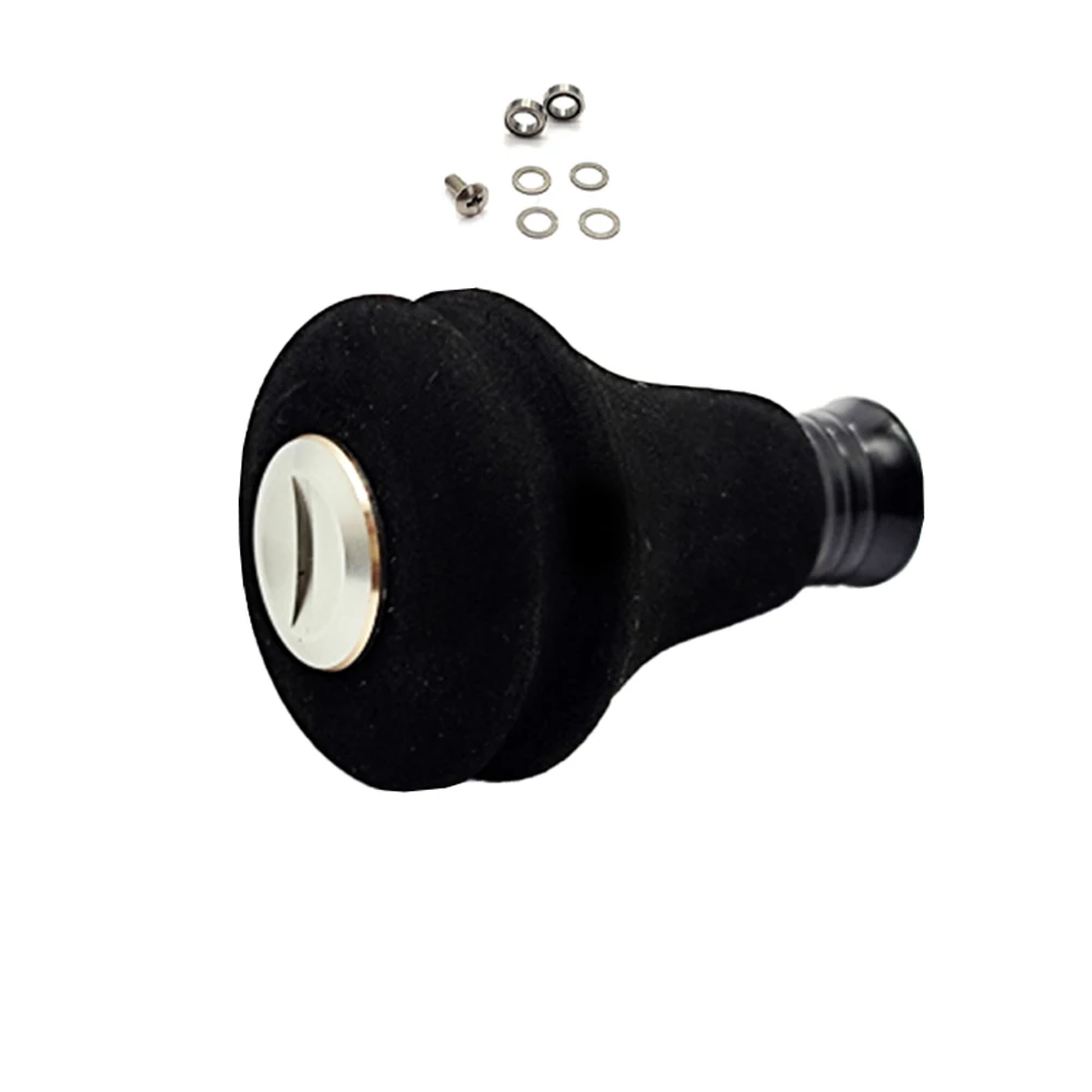 Спиннер для приманки черное золото ручка катушки сменная удобная простая