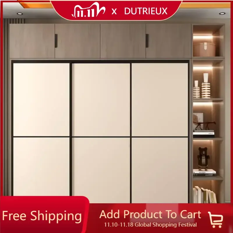 Современные скандинавские шкафы элегантные полноразмерные деревянные для