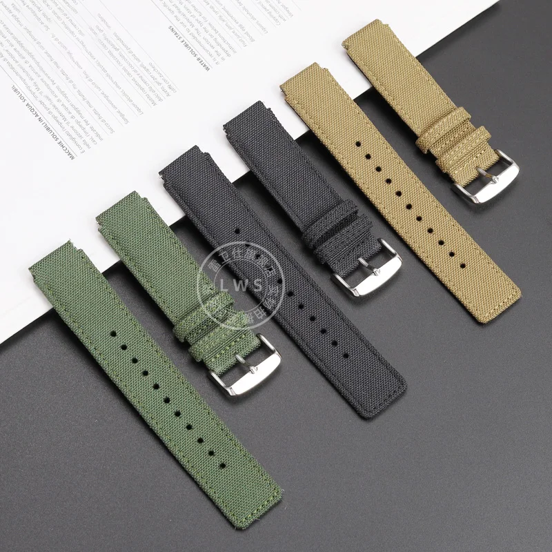 Выпуклый холщовый ремешок для часов серии Casio GST-B300 сменный браслет из мягкого