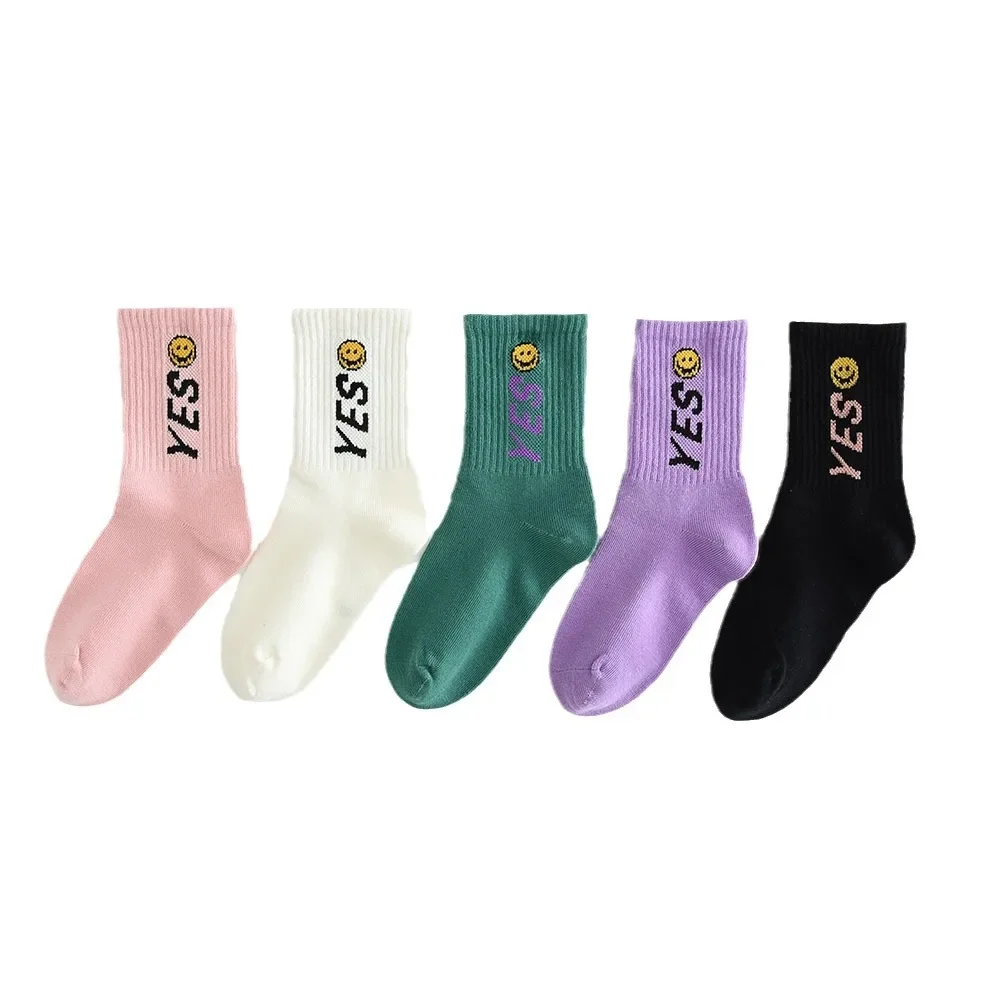 ya осенне-зимние детские хлопковые носки Lumiya упаковка из 5 пар бесшовные