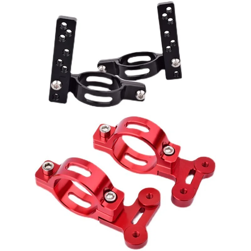 

Motorcycle Front Shock Absorber Balance Bracket Modified 27/30/33 Core CNC Aluminum Alloy Electric Vehicle Buckle Mudguard Code