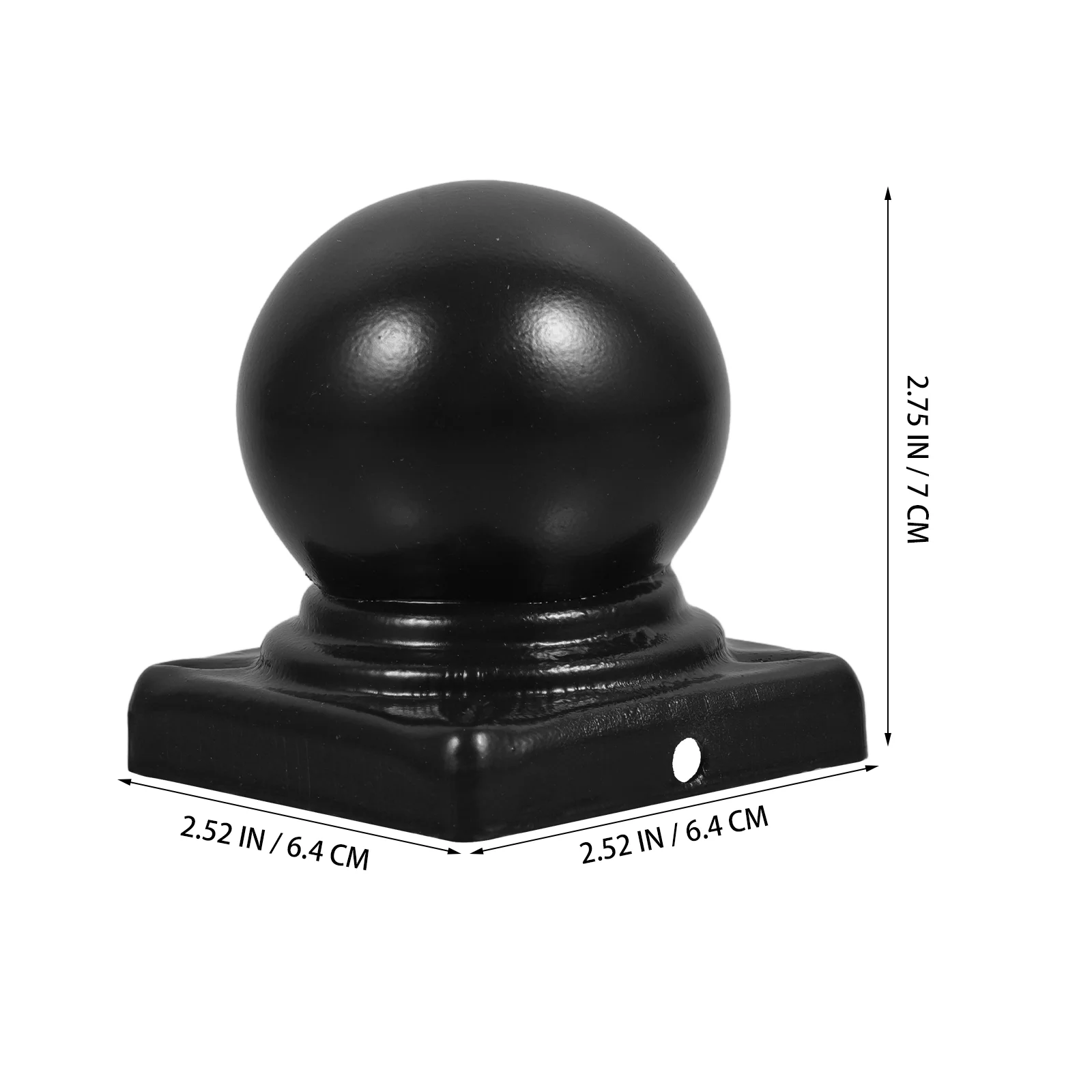 Крышка украшения для газона и забора бытовые ворота наконечники столба топпер