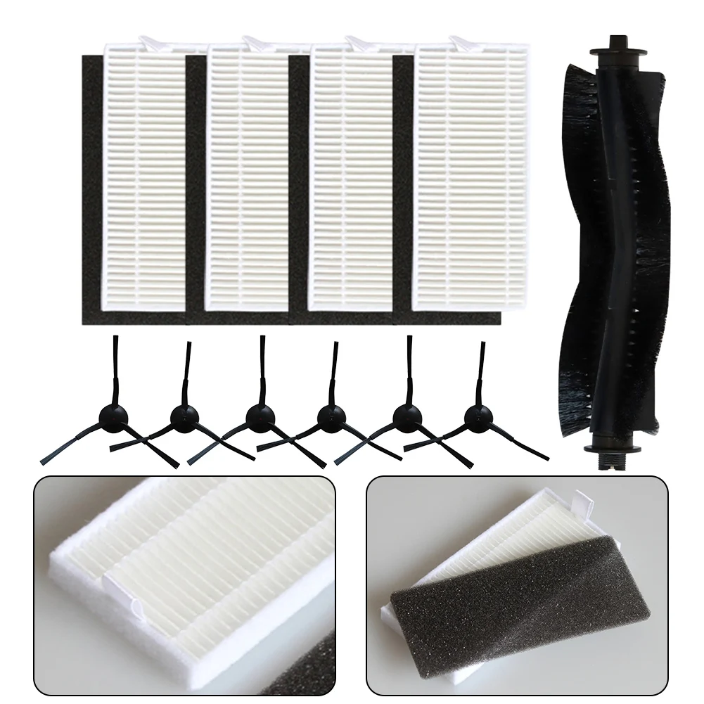 1 комплект основной щетки пылесоса боковые фильтров для Medion X20 SW +/MD 11415 MD 11500