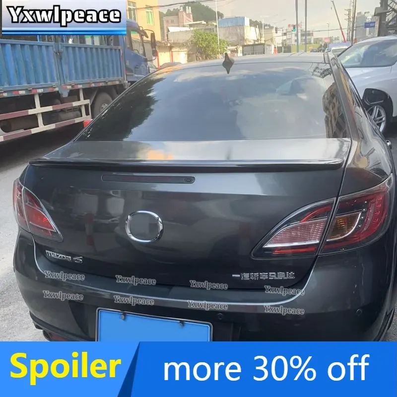 

For Mazda 6 2009 2010 2011 2012 2013 2014 ABS Plastic Unpainted Color Rear Trunk Spoiler Trunk Wing Car Accessories