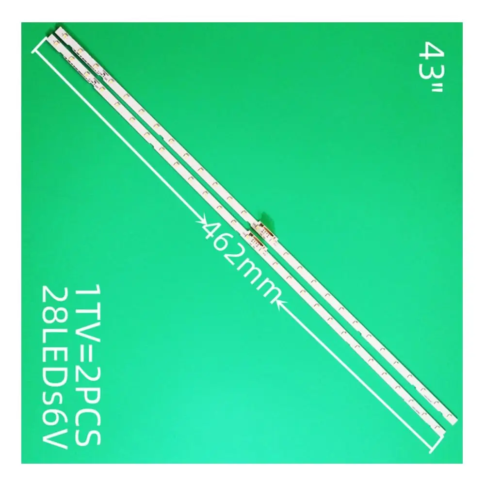 Светодиодная лента для подсветки Samsung UN43NU7100G UN43NU7100F UE43NU7170U UE43NU7100U UE43NU7120U UN43RU7400