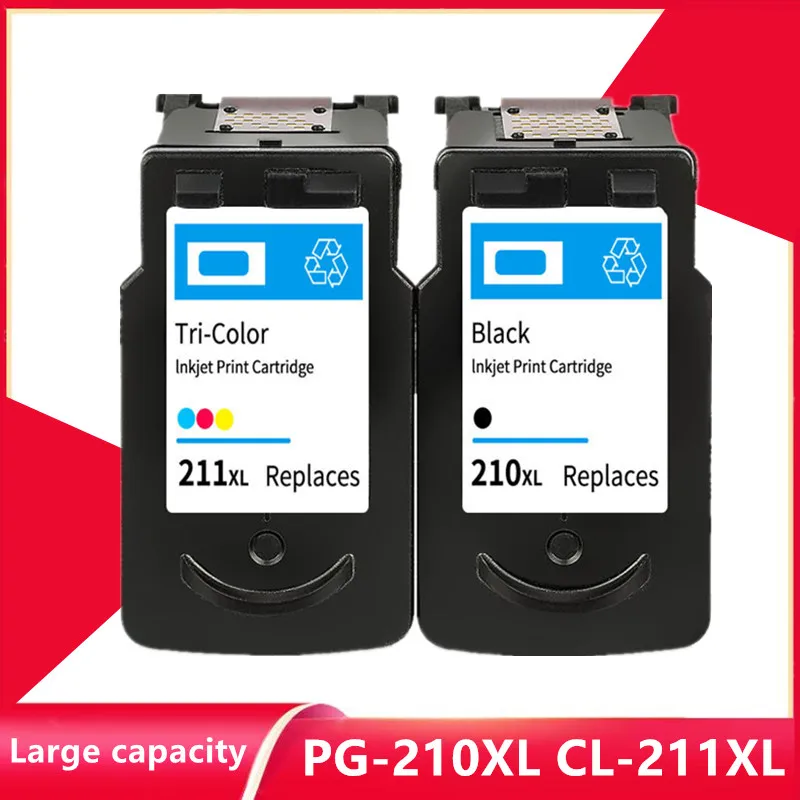 

PG-210 PG210 CL211 for Canon PG210XL CL211XL 210 Ink Cartrdige For Canon Pixma IP2700 IP2702 MP240 MP250 MP260 MP270 printer
