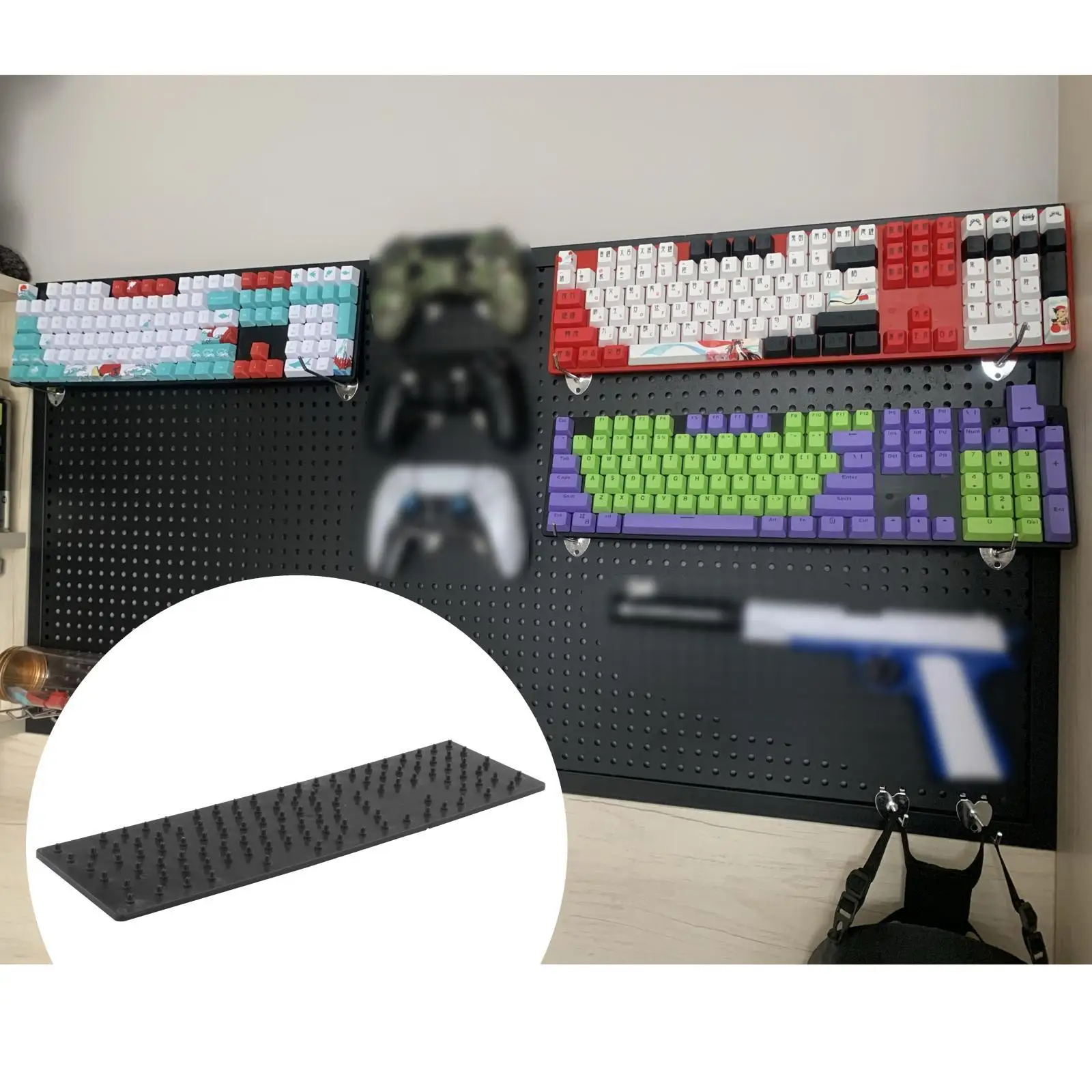 Пластиковый ящик для хранения клавиш демонстрационная доска коллекции