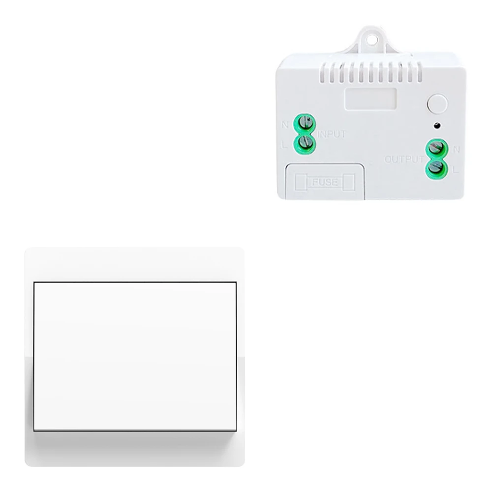 

Wireless Switch Self-powered RF433MHz Remote Control NO Battery European Regulations 1 Gang Home Light Switch