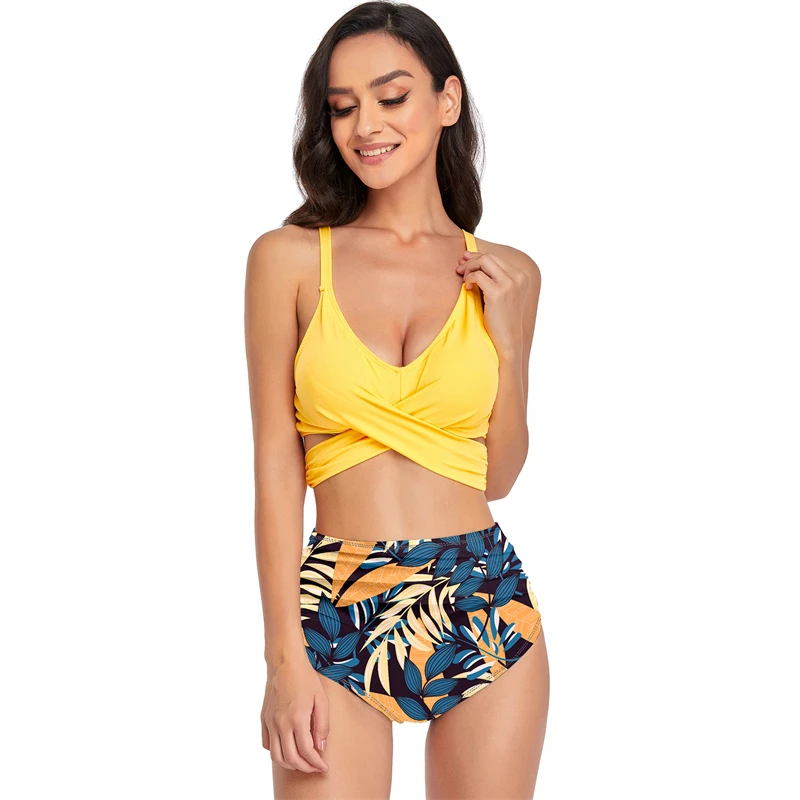 2021 купальный костюм Бразильское бикини Moda Praia дешевый сексуальный s-бандо