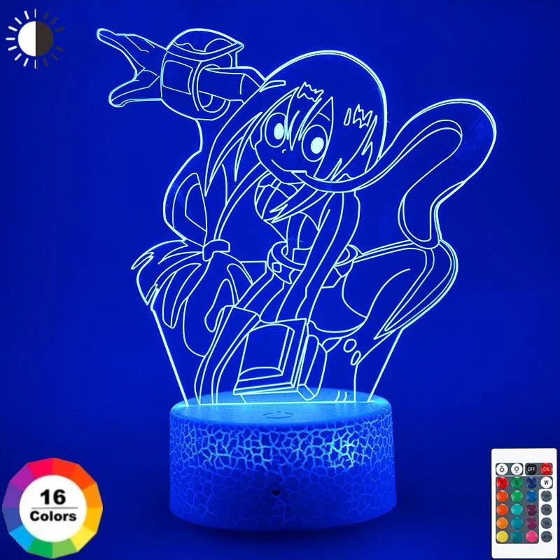 

Anime 3D Night Lamp My Hero Academia Asui Tsuyu Figure Night Light for Child Bedroom Decor Christmas Gift Acrylic Table Lamp
