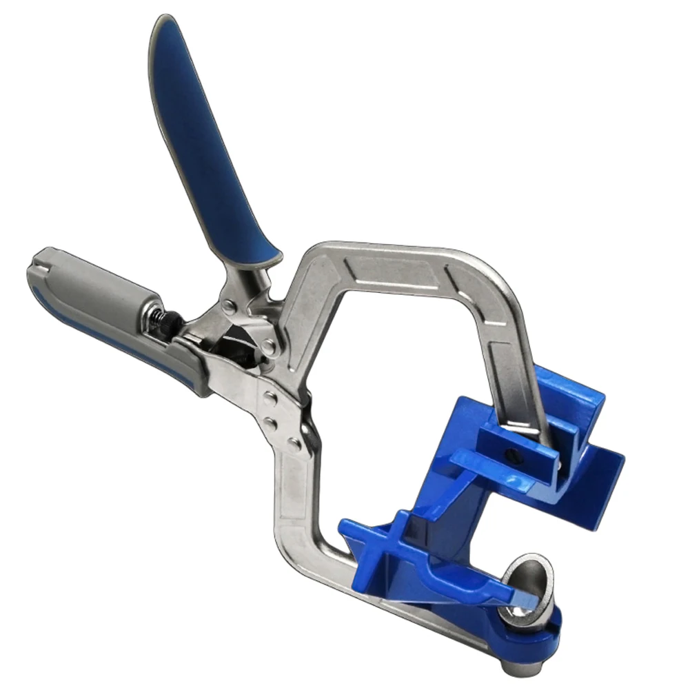 

1PCS Auto-Adjustable 90 Degree Right Angle Woodworking Clamp Quick Clamp Pliers Picture Frame Corner Clip Hand Tool T-Clamp