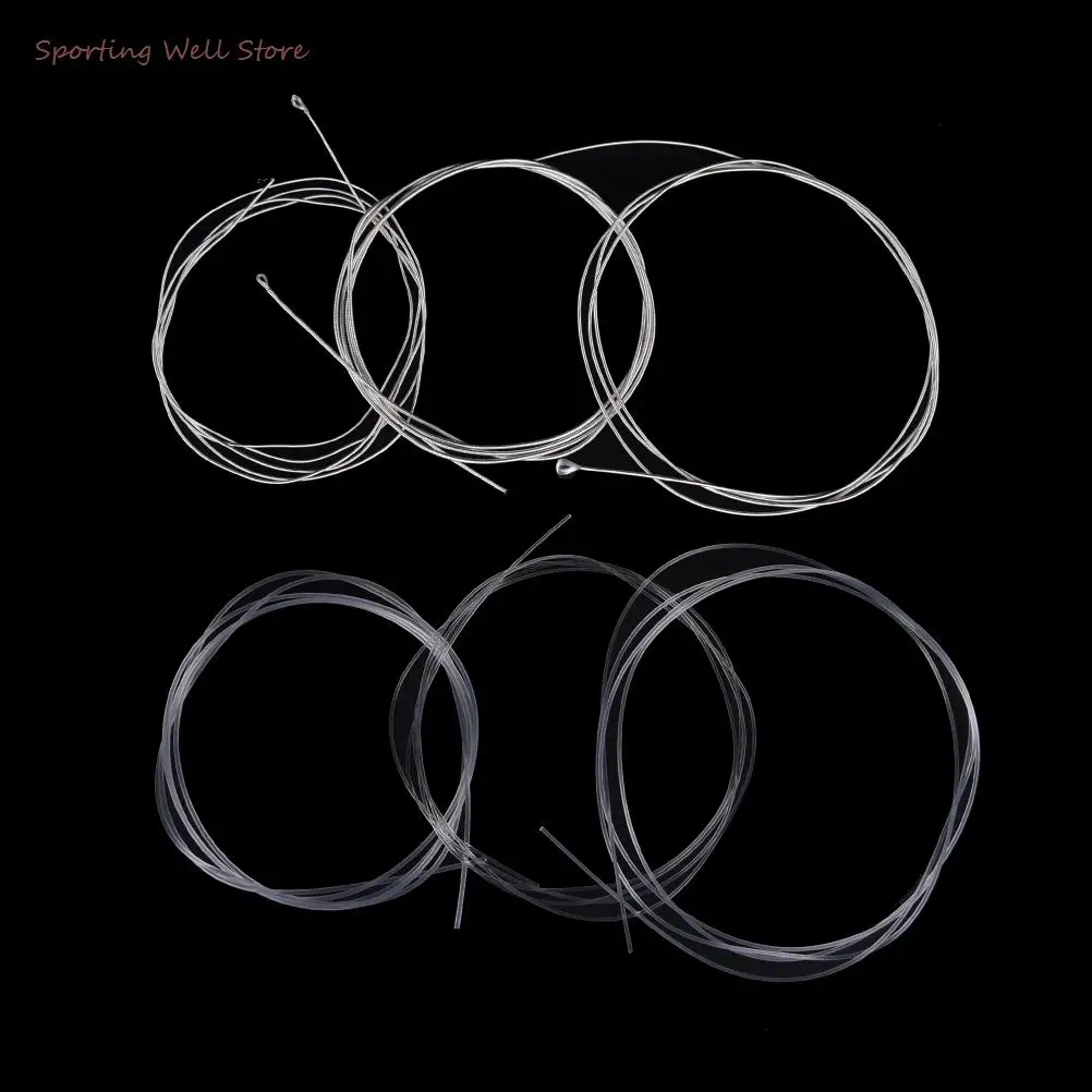

1/6Pcs Guitar Strings Nylon Silver Strings For Classical Guitar 1M 1-6 E B G D A E Guitarra Bass Accessories