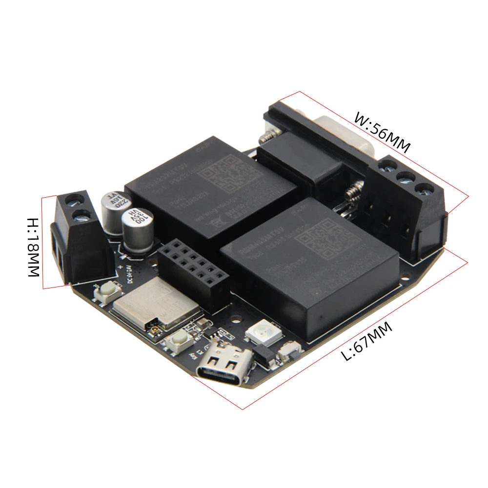 

T-RSC3 ESP32-C3 RS232 RS485 Industry Development Board 5V Module WS2812 LED Light ESP32 Wi-Fi Bluetooth Wireless Module LILYGO®