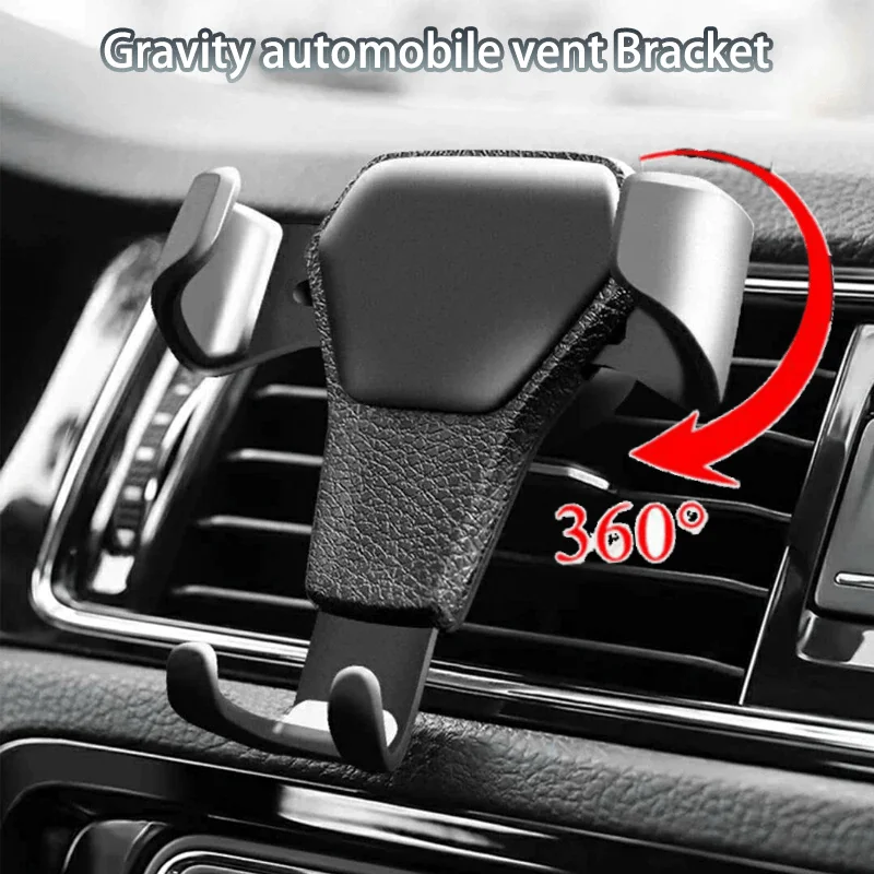 

Gravity Expansion Automatic Car Holder Mobile Phone Bracket Air Outlet Port GPS Navigation Stand Support iPhone For Samsung