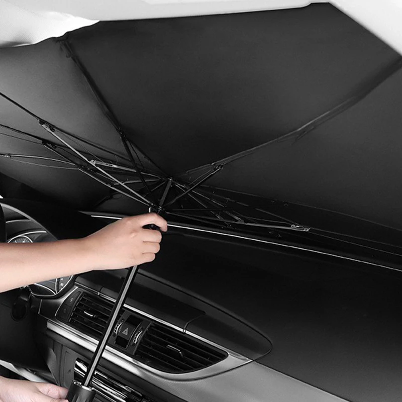 Защита от солнца на лобовое стекло автомобиля для Skoda Octavia Yeti Roomster Fabia Rapid Superb KODIAQ