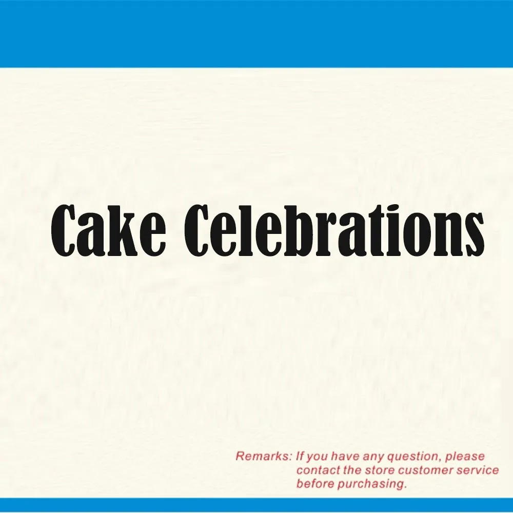 Торт Праздники День Рождения Прозрачный штамп и штампы Товары для скрапбукинга