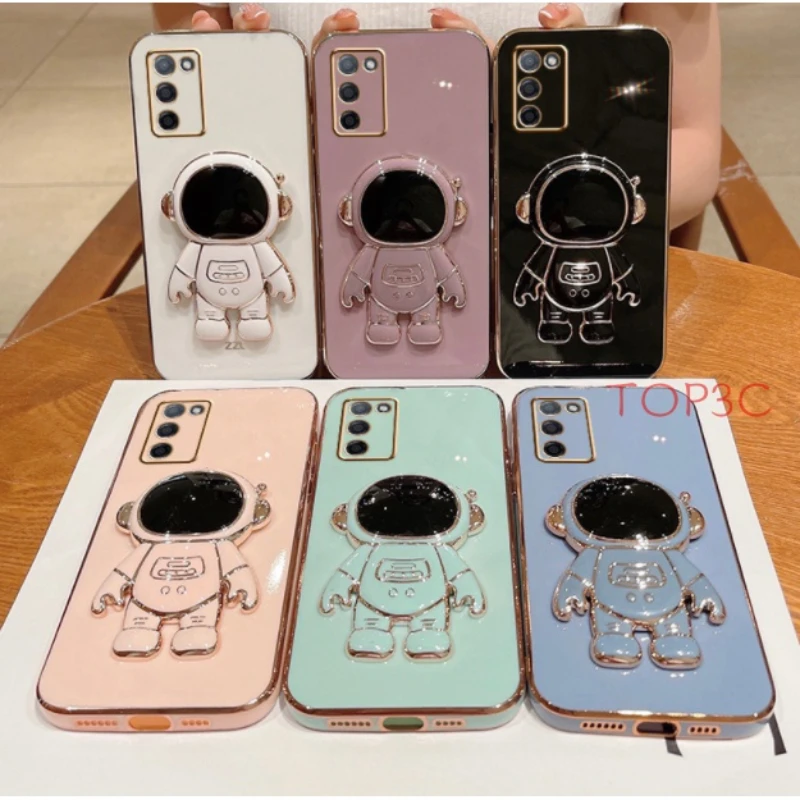 

For Samsung A02S Casing Samsung A03S A03 A10S A20 A30 A20S A21S A50 A50S A30S A70 stronaut mobile phone holder protective case