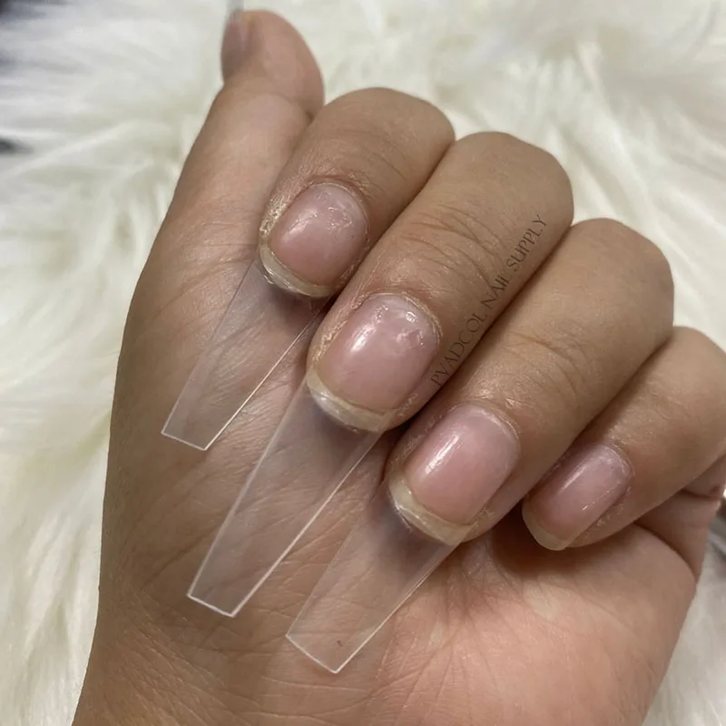 100 шт. накладные ногти для наращивания акрилового геля | Красота и здоровье