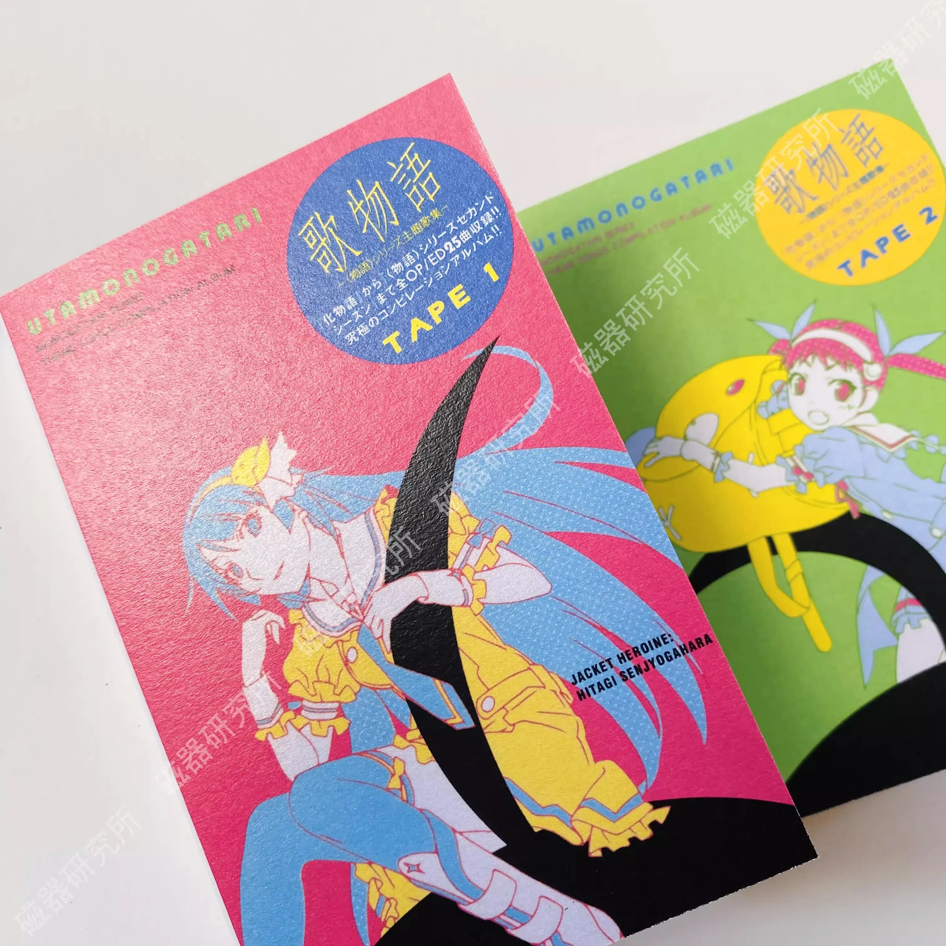 Фото Аниме MONOGATARI Series Chiwa Saito музыкальная лента Utamonogatari Special Edition альбом 2 шт. кассета косплей Walkman Soundtracks Box №5