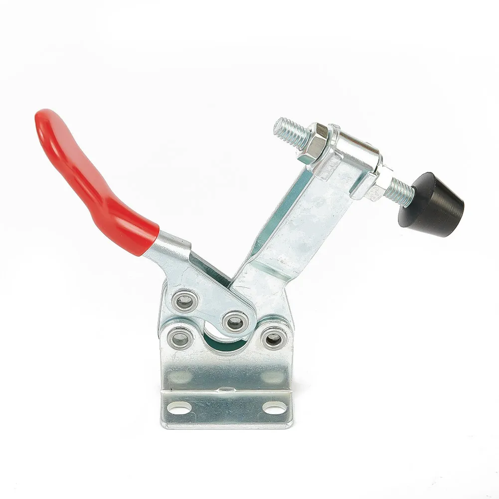 

1PC GH-201B 90kg Quick Release Toggle Clamp Horizontal Clamps Hand Heavy Duty Hand Clip Woodworking Tools Galvanized Iron 2023