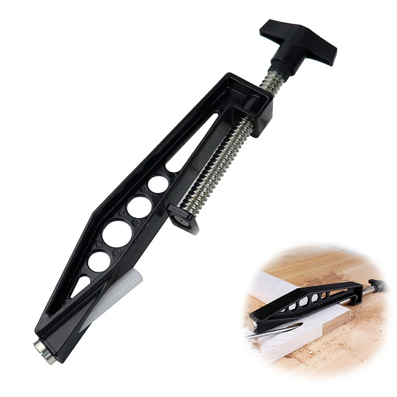 

Новый деревообрабатывающий Регулируемый карманный зажим для отверстий, фиксированный зажим, наклонное отверстие, зажимы для столярных раб...