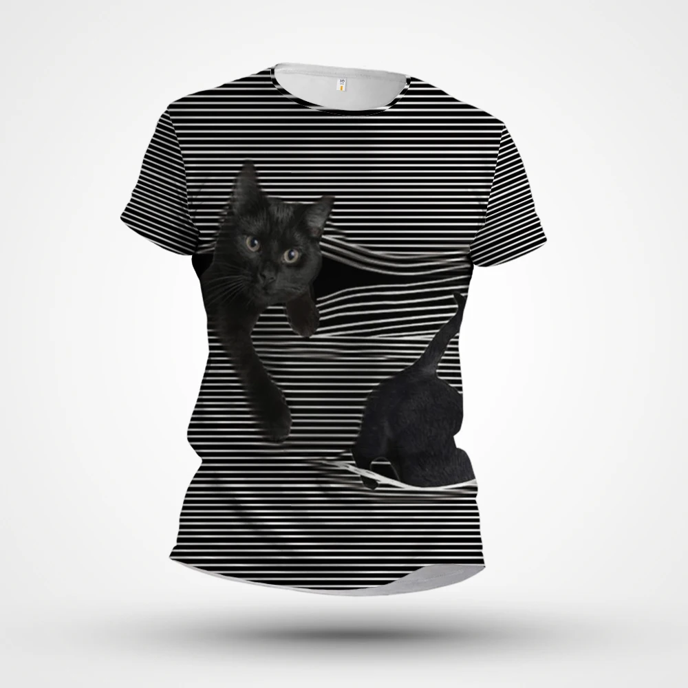 

2023 New Comfortable Summer T-shirt Factory Direct Sales 3D Printing Casual Customization Personalized Fashion Versatile