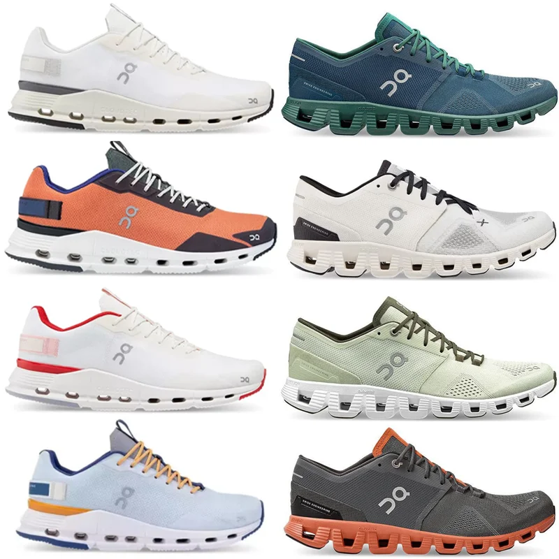 

On Cloud X Running Shoes Men women designer runnign shoes Cushioning Fitness Sneakers Shockproof Lightweight Casual Sports Shoes