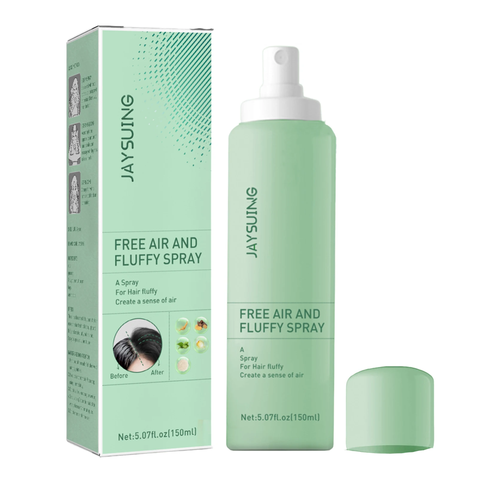 

Hair Fluffy Spray Small And Portable Refreshing Oil Control Hair Spray Small And Portable No-Wash Hair Fluffy Spray