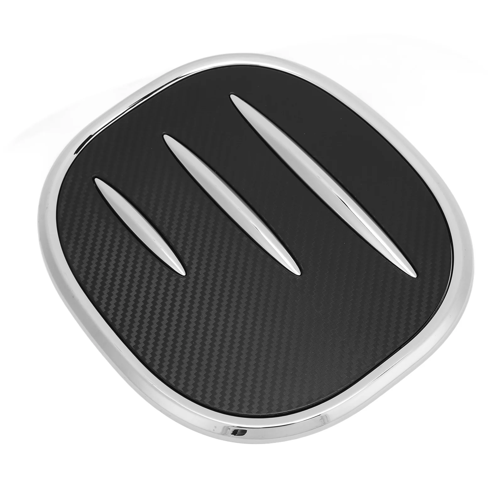 Внешняя крышка газового топливного бака в глянцевом стиле из углеродного