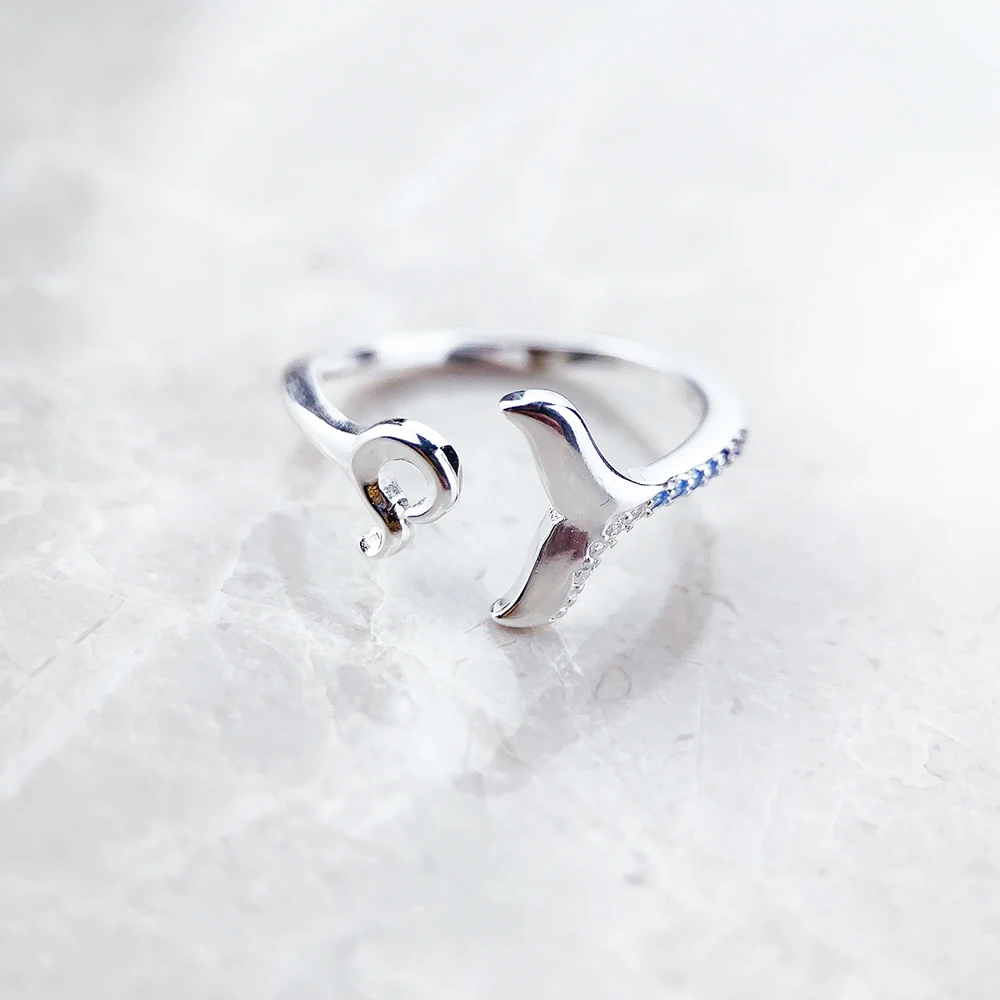 Кольцо Thaddaeus Синее Серебро 925