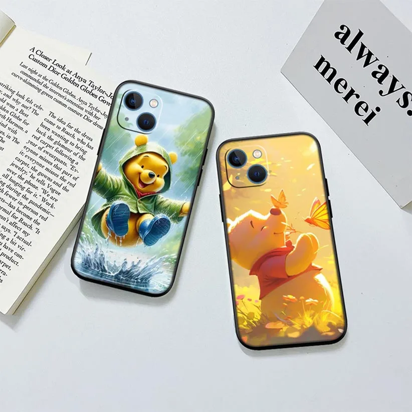 Новый высококачественный чехол для телефона Kubuś Puchatek Xiaomi Mi POCO C50 C51 C55 C65 X6 F6 F5 M6 9T A1