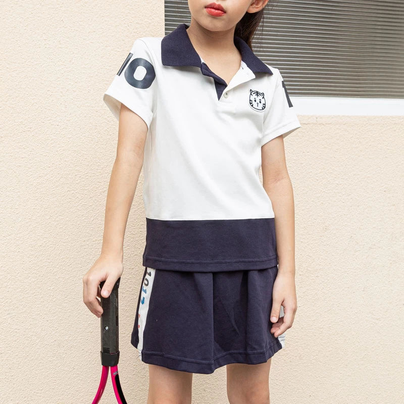 Criscky 2022 New Lapel Short Sleeve Patchwork Printing Clothing Set Fashion Casual Sports 2 Pieces Latest Casual Tops And Shorts