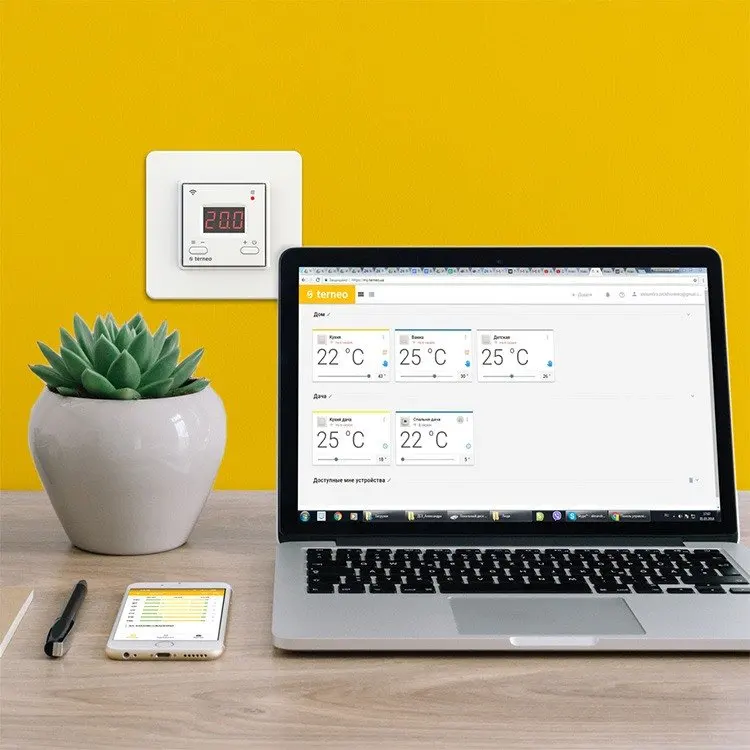 Терморегулятор terneo sx программируемый электронный сенсорный для всех тёплых