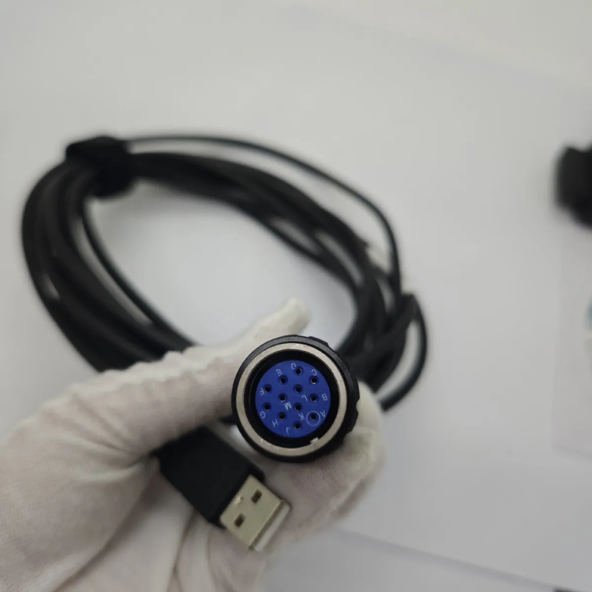 Фото Диагностический OBD-кабель для тяжелых грузовиков 88890304 для интерфейса Vocom, соединительный провод для диагностики неисправностей автомобилей Volvo №4