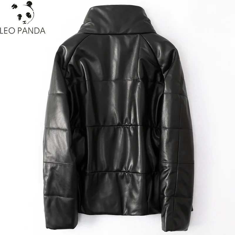 

Genuine Women's 100% Sheepskin Coat Female Autumn Winter Real Leather Jackets Women Parkas