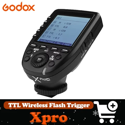 Godox Xpro TTL Беспроводной Триггер Вспышки для Nikon