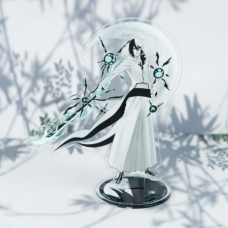 Аниме Bleach Kurosaki Ichigo Ulquiorra Cifer Grimmjow Jaegerjaquez Kuchiki Byakuya 16 см акриловая фигурка