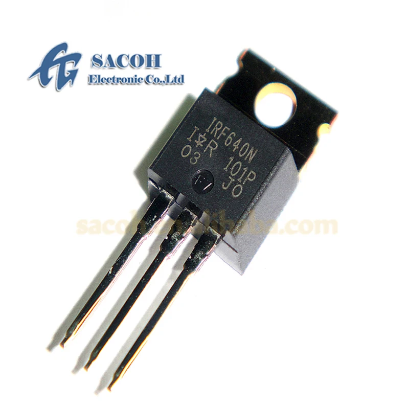 

10Pcs IRF640N or IRF640 or IRF640A or IRF640B or IRF641 or IRF642 or IRF643 TO-220 18A 200V Power MOSFET
