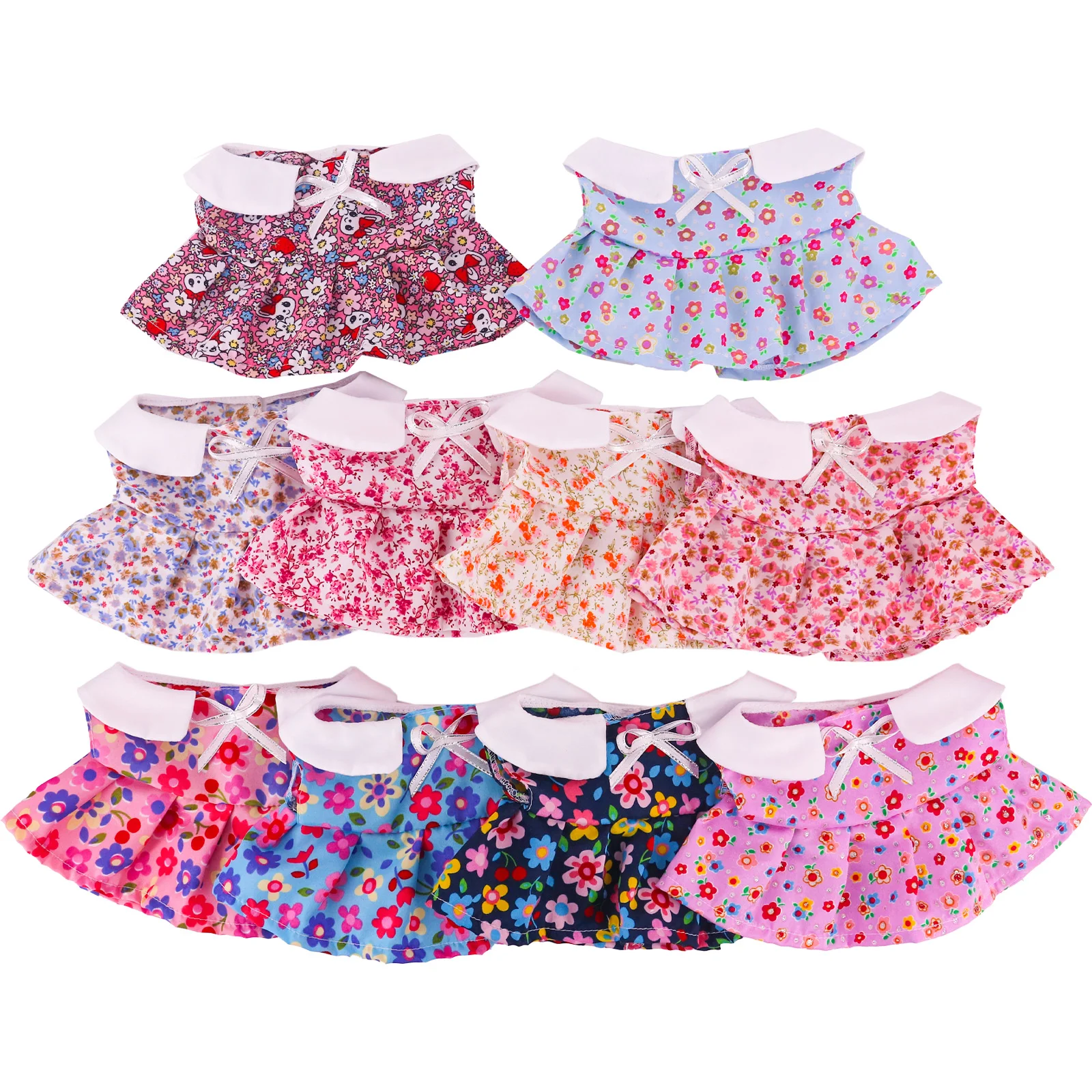 Цельнокроеная Наплечная Сумка в горошек для куклы лалалафанана 30 см из м/ф желтая