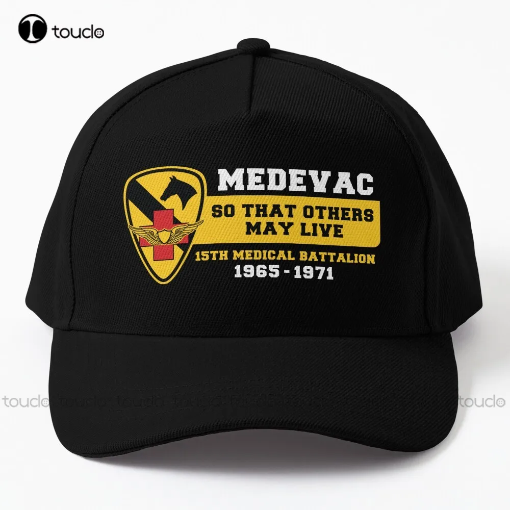 

Бейсболка Medevac/15-й медицинский батальон/1-е кавалерийное подразделение, бейсболка на заказ, уличная хлопковая кепка, шляпы от солнца, уличная...
