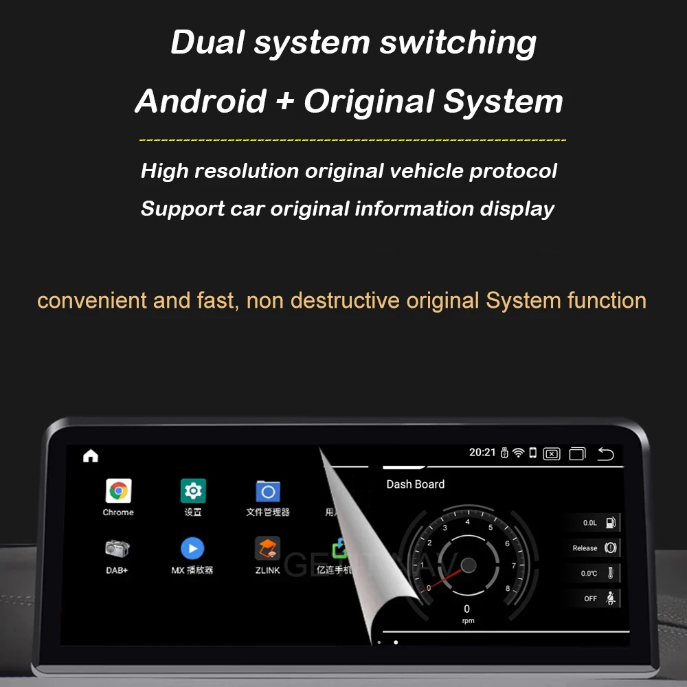 Android 12 Headunit 12.3'' Multimedia Navigation Wireless Carplay Auto For BMW 7 Series F01 F02 2009-2015 CIC NBT System |