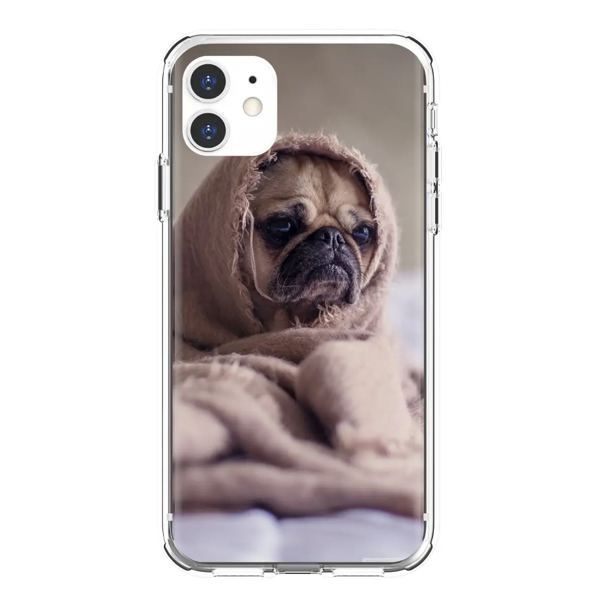 Силиконовые чехлы для телефонов с изображением милого мопса-Собаки-HD-обои iPod Touch