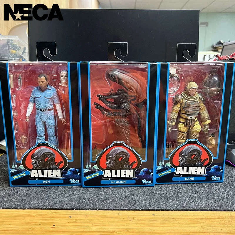 Фото Оригинальный в наличии NECA Alien 40th Anniversary Movie Edition третьего поколения Kane Ash ASH 7-дюймовая модель «сделай сам», игрушки в подарок №2