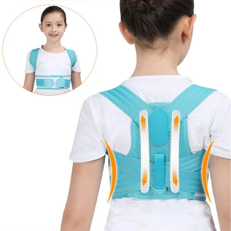 

Children Back Posture Corrector Orthopedic Corset Shoulder Lumbar Wasit Support Correction For Kids Teens Straighten Upper Belt