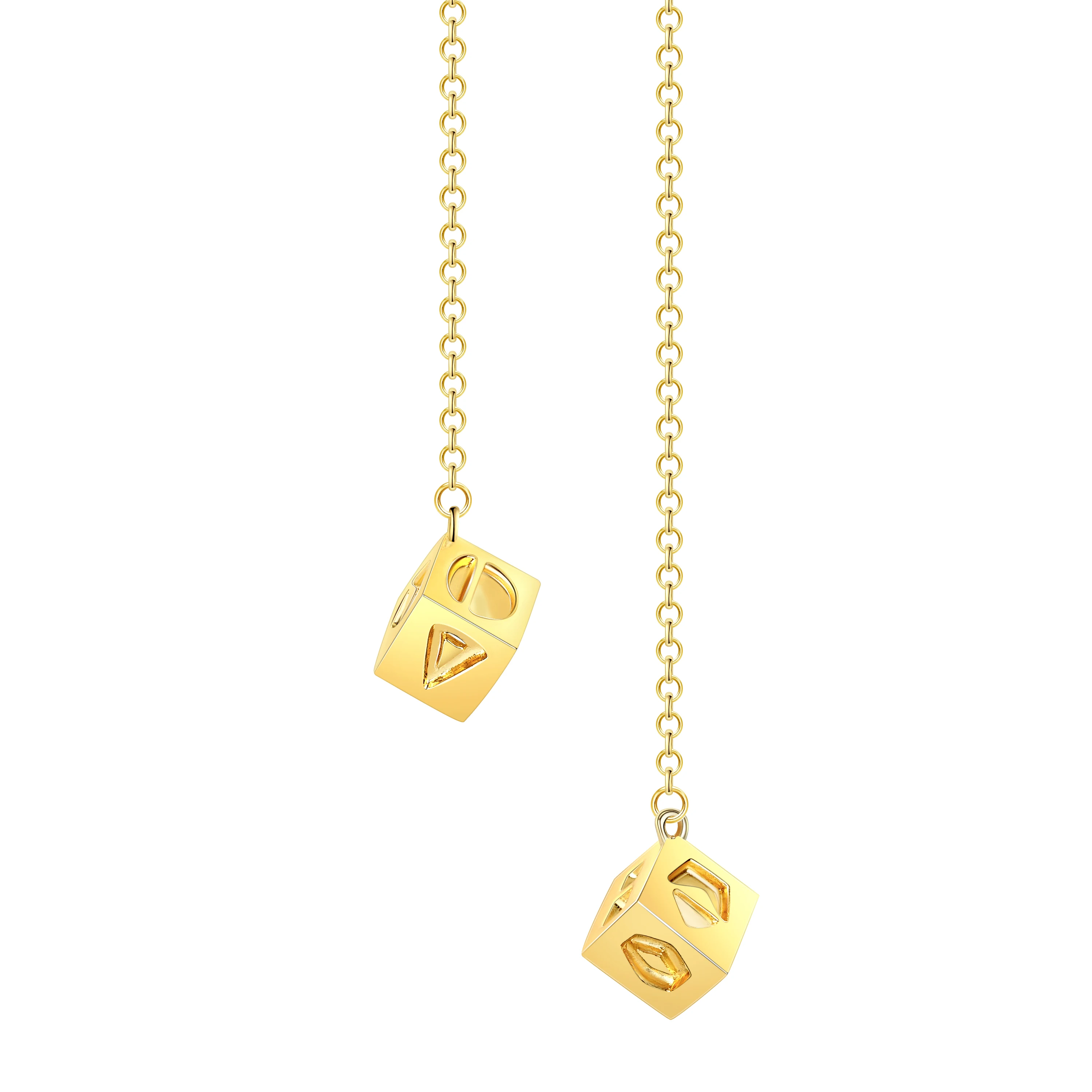 

New Big Antique Gold Color Bracelet Han Solo Lucky Dice Prop,1.25 cm Dice with Link Chain Bracelet Wars Car Mirror Jewelry